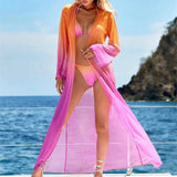 Sexy Gradient 3-Piece Swimsuit Set - Dazzling Beauty Solution