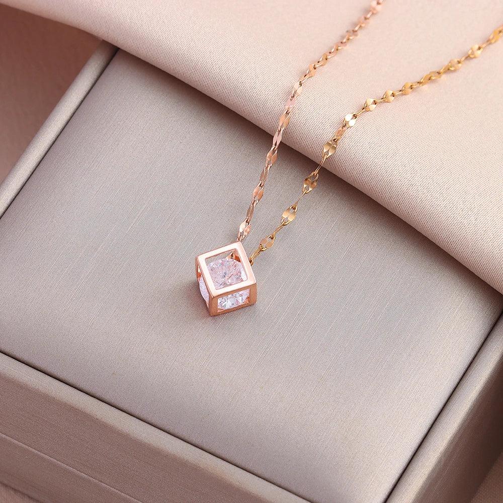 Sweet Sexy Beating Heart Pendant Necklace – Stainless Steel Luxury Jewelry - Dazzling Beauty Solution