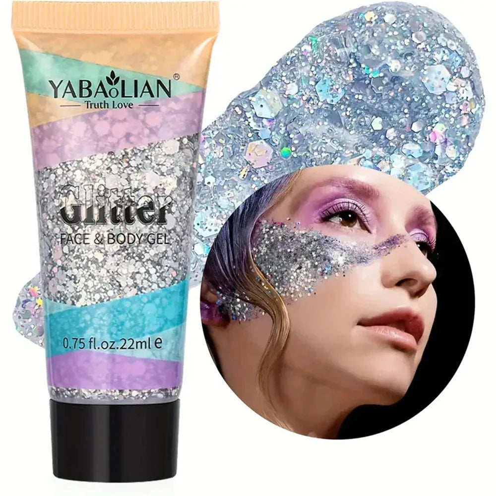 Mermaid Sequin Body Glitter Gel - Dazzling Beauty Solution