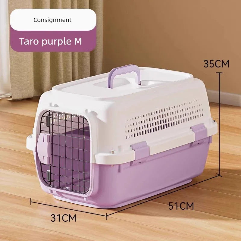 Portable Cat & Dog Flight Case Carrier - Dazzling Beauty Solution