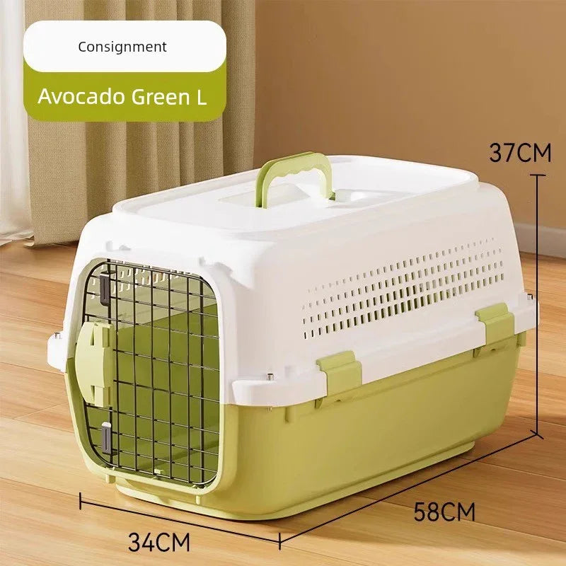 Portable Cat & Dog Flight Case Carrier - Dazzling Beauty Solution