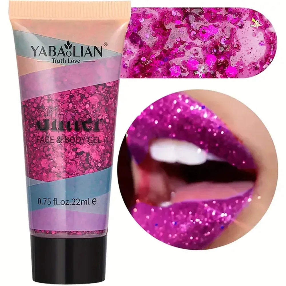 Mermaid Sequin Body Glitter Gel - Dazzling Beauty Solution