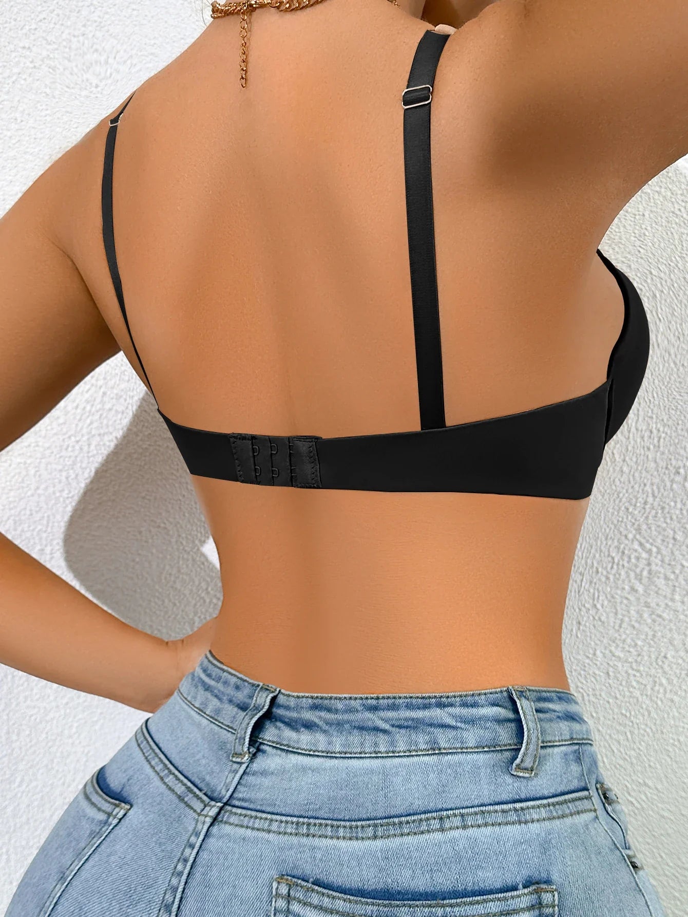 Seamless Underwire Push-Up Bra