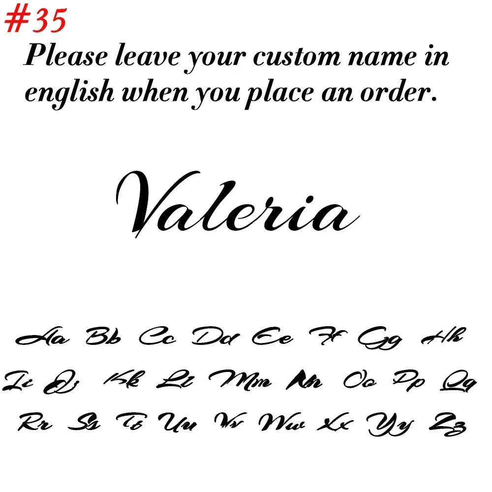 Personalized Stainless Steel Name Necklace – Custom Jewelry - Dazzling Beauty Solution