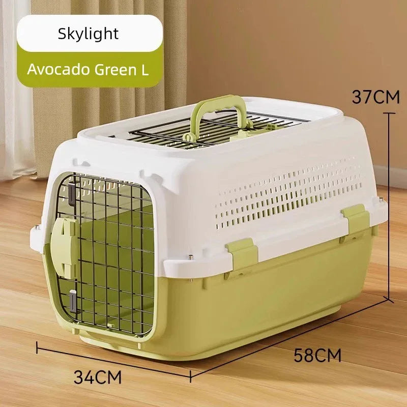 Portable Cat & Dog Flight Case Carrier - Dazzling Beauty Solution