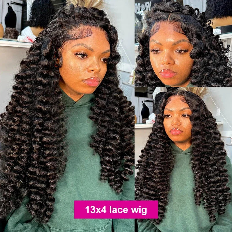 Brazilian Loose Deep Wave HD Lace Front Wig | 100% Human Hair | 13x4, 13x6 & 5x5 | 16–42 Inches