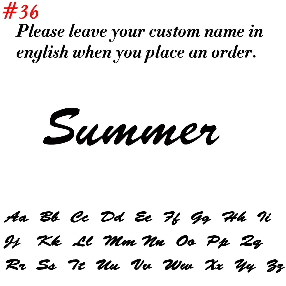 Personalized Stainless Steel Name Necklace – Custom Jewelry - Dazzling Beauty Solution