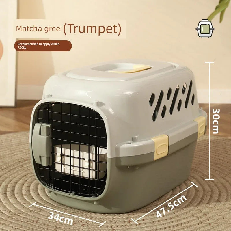 Portable Cat Flight Case & Dog Carrier - Dazzling Beauty Solution