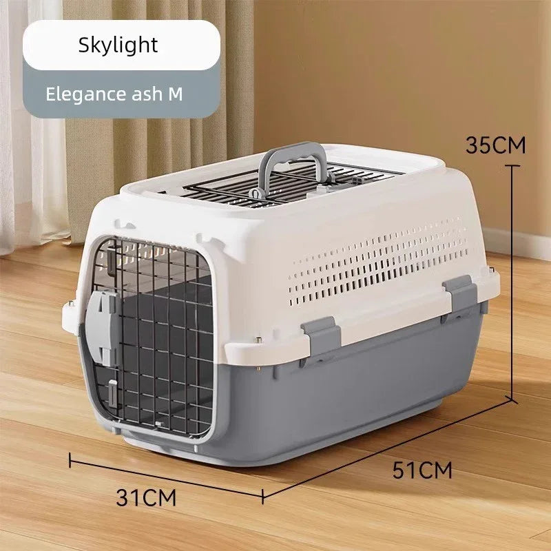 Portable Cat & Dog Flight Case Carrier - Dazzling Beauty Solution