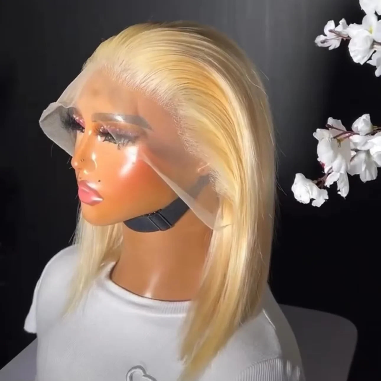 Colorful Lace Front Bob Wig - 13x4 Brazilian Human Hair Wig