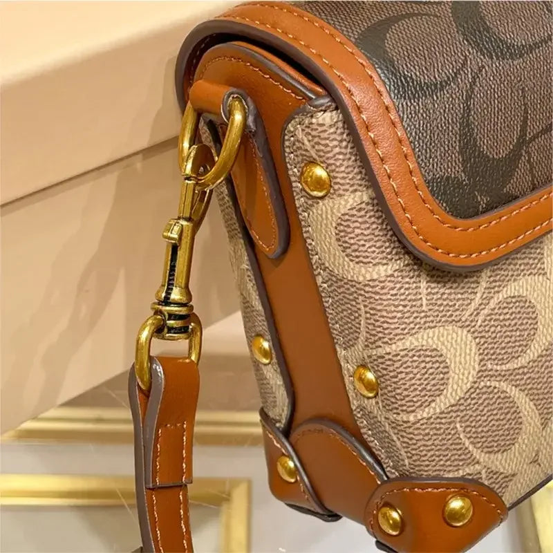 Coach Color Crossbody handBag – Women’s Portable Box Handbag - Dazzling Beauty Solution