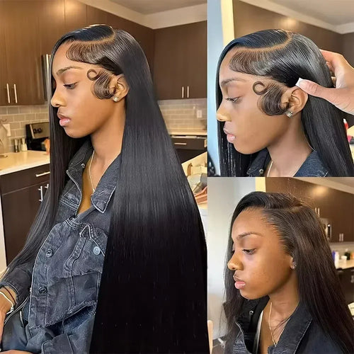 30 Inch Full Lace Human Hair Drawstring Wig - Dazzling Beauty Solution