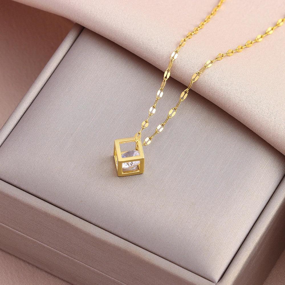 Sweet Sexy Beating Heart Pendant Necklace – Stainless Steel Luxury Jewelry - Dazzling Beauty Solution