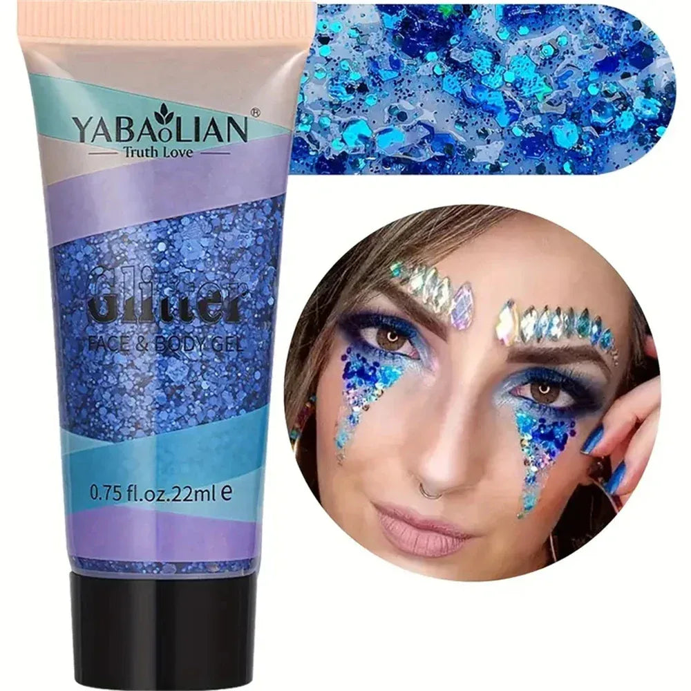 Mermaid Sequin Body Glitter Gel - Dazzling Beauty Solution