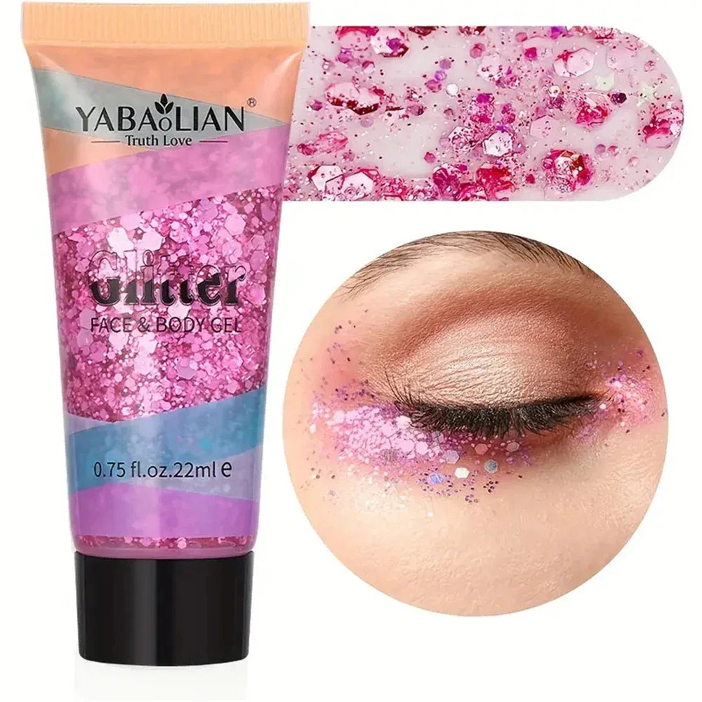 Mermaid Sequin Body Glitter Gel - Dazzling Beauty Solution