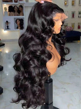 Raw Peruvian Body Wave HD Lace Front Wig | 100% Human Hair | 180% & 250% Density | 16–42 Inches