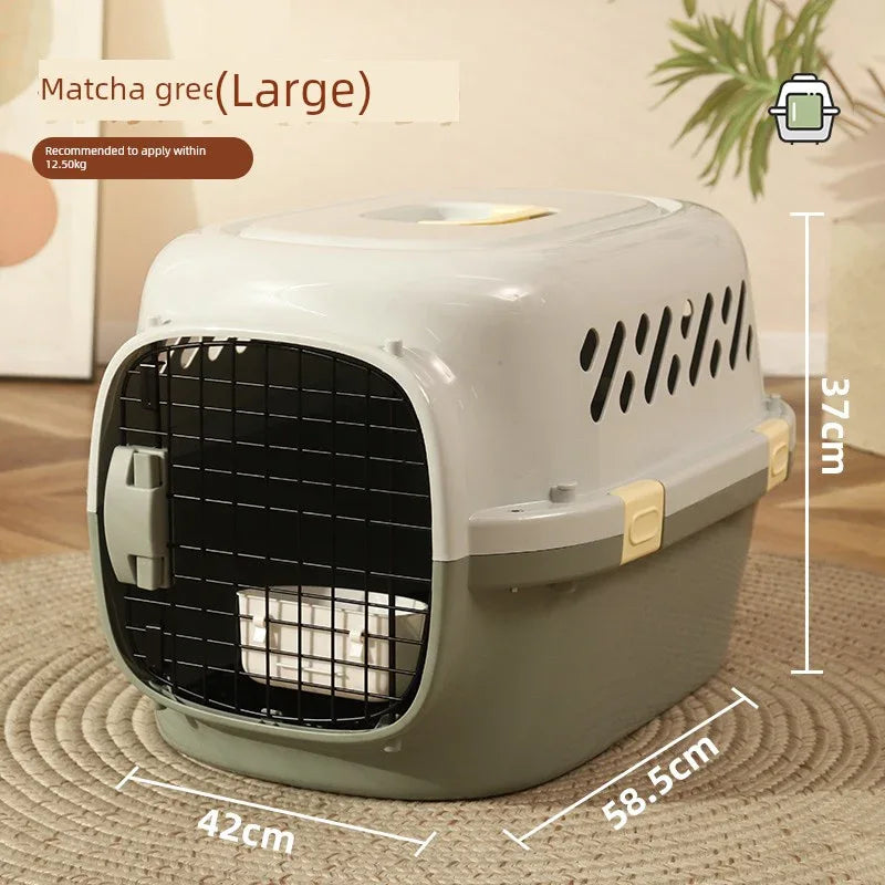 Portable Cat Flight Case & Dog Carrier - Dazzling Beauty Solution
