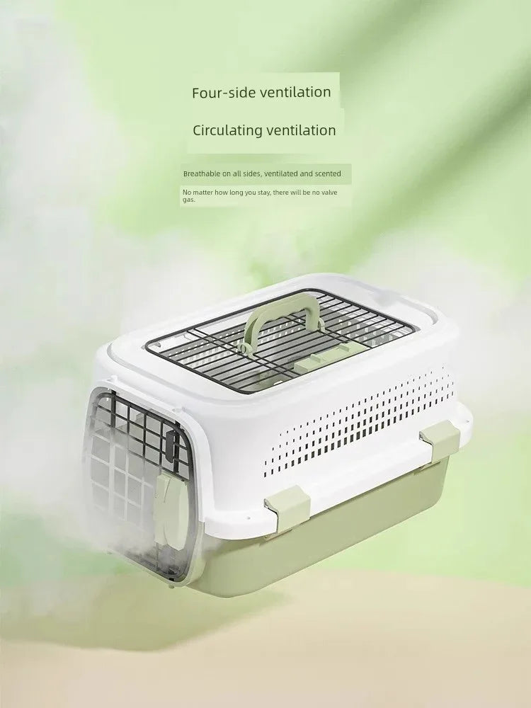 Portable Cat & Dog Flight Case Carrier - Dazzling Beauty Solution