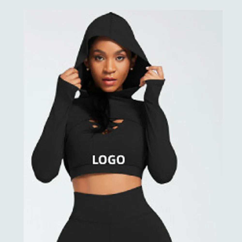Custom Logo 3-Piece Seamless Fitness Activewear Set – High-Waist Yoga Outfit - Dazzling Beauty Solution