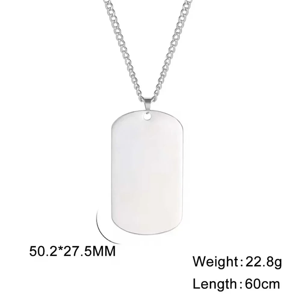 Custom Photo Necklace – Personalized Stainless Steel Picture Pendant - Dazzling Beauty Solution