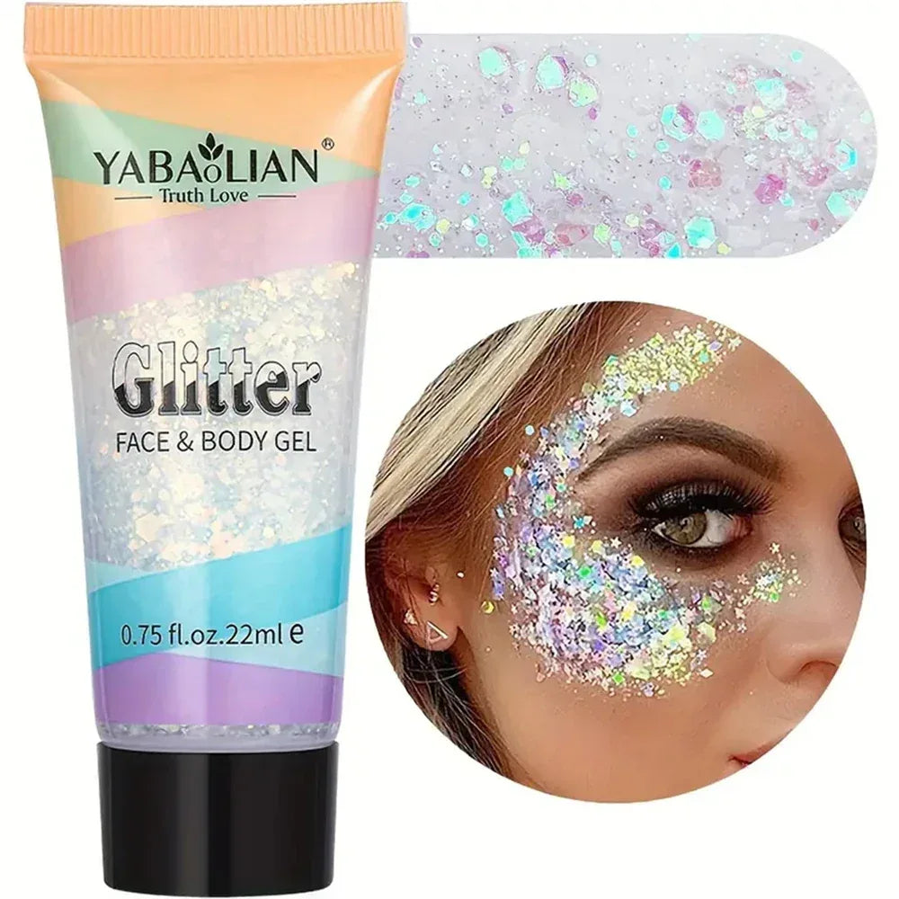 Mermaid Sequin Body Glitter Gel - Dazzling Beauty Solution