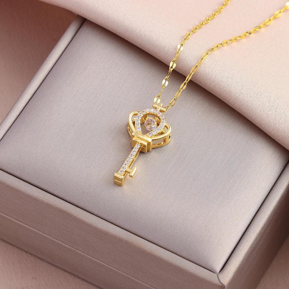 Sweet Sexy Beating Heart Pendant Necklace – Stainless Steel Luxury Jewelry - Dazzling Beauty Solution