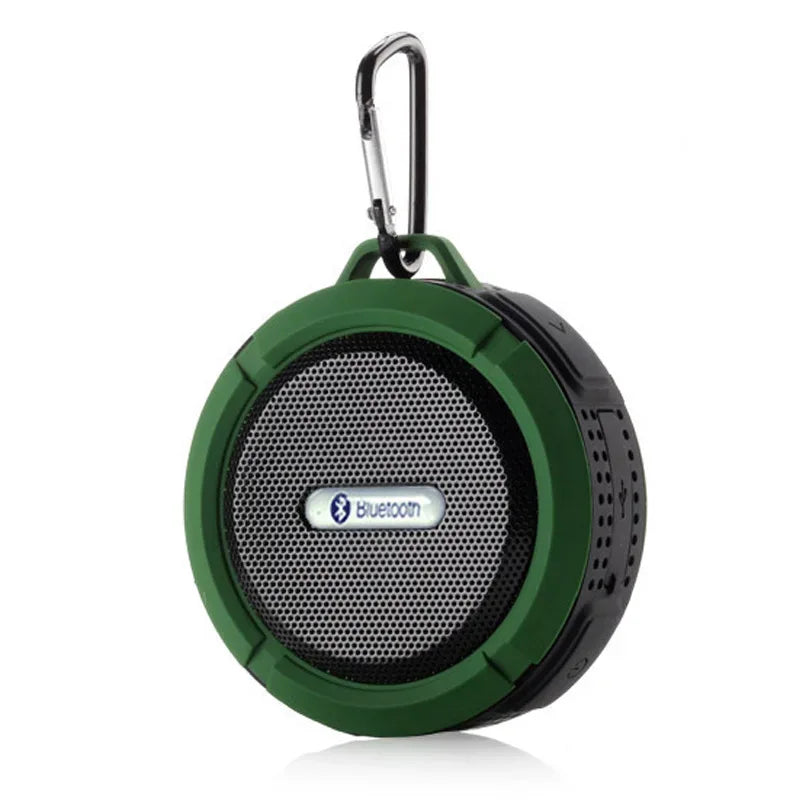 C6 Portable Wireless Bluetooth Speaker Waterproof Suction Cup Outdoor Sport Sound Box Mini Subwoofer Audio TF Mobile Loudspeaker - Dazzling Beauty Solution