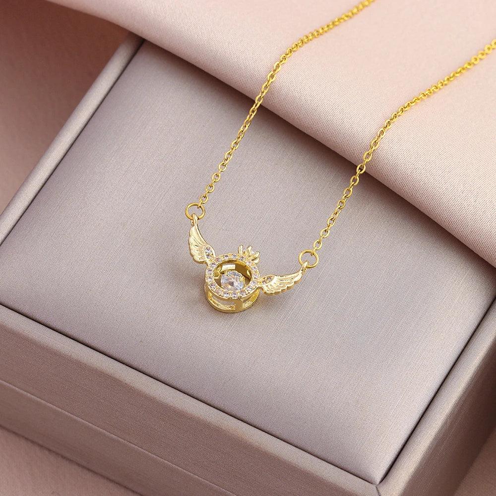 Sweet Sexy Beating Heart Pendant Necklace – Stainless Steel Luxury Jewelry - Dazzling Beauty Solution