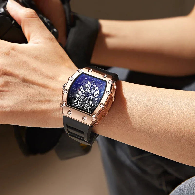 Men's Waterproof Luminous Quartz Sport Watch - Dazzling Beauty Solution