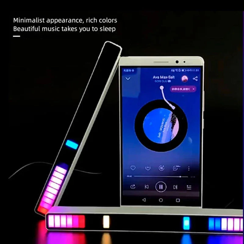 RGB Music Rhythm LED Light – Sound Reactive with App Control - Dazzling Beauty Solution