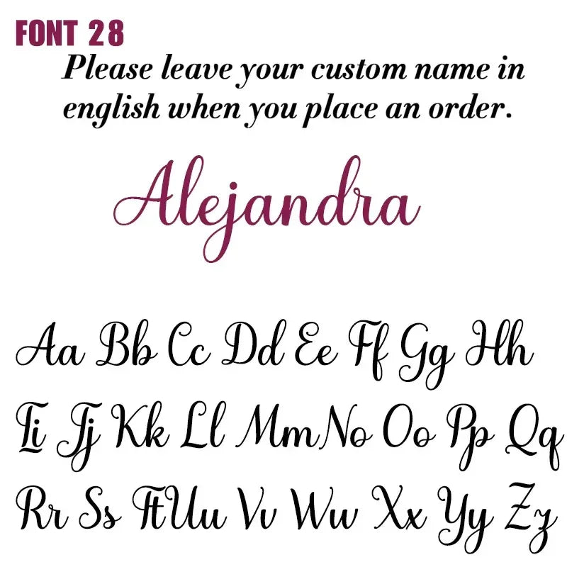 Personalized Stainless Steel Name Necklace – Custom Jewelry - Dazzling Beauty Solution