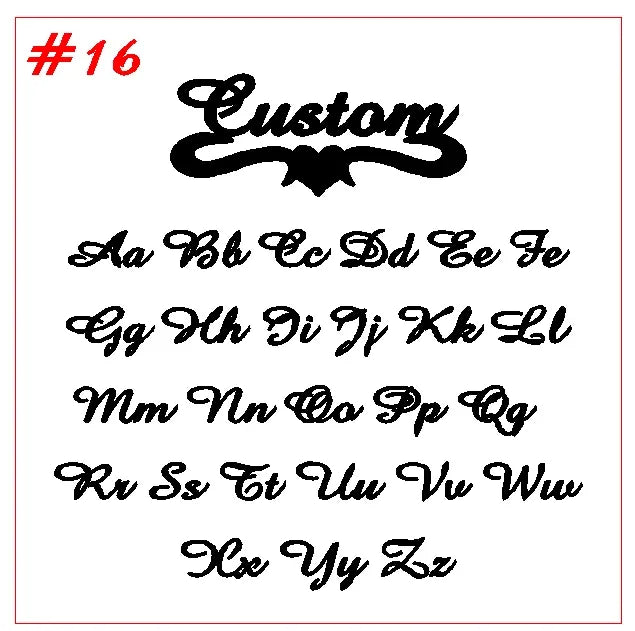 Personalized Stainless Steel Name Necklace – Custom Jewelry - Dazzling Beauty Solution