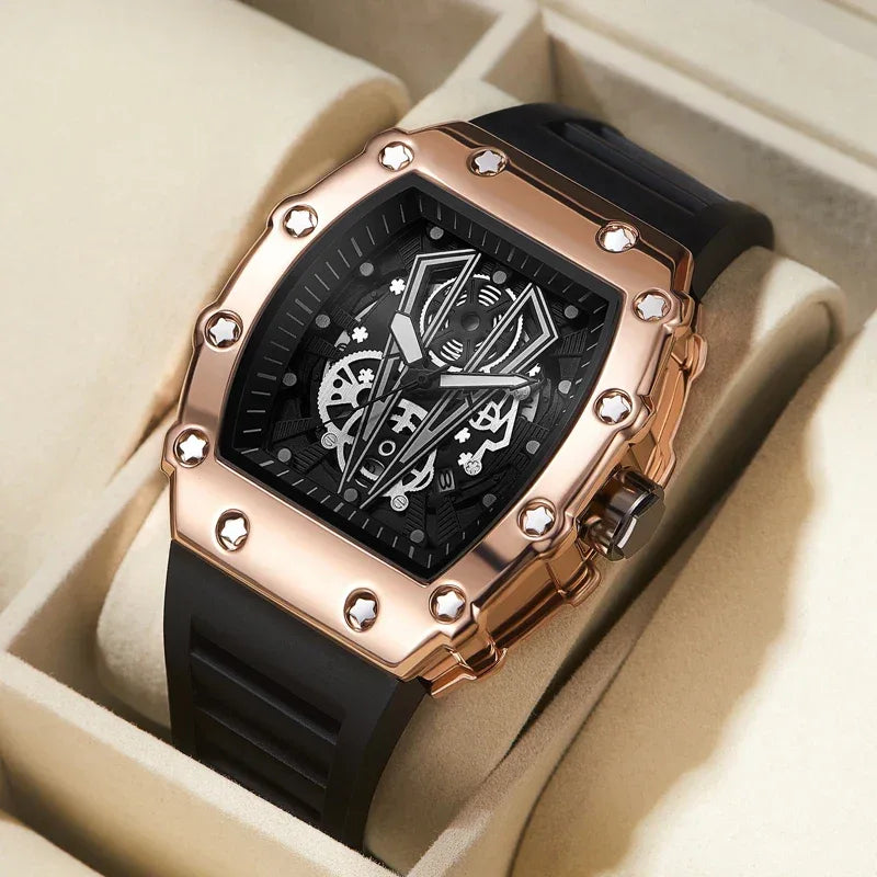 Men's Waterproof Luminous Quartz Sport Watch - Dazzling Beauty Solution