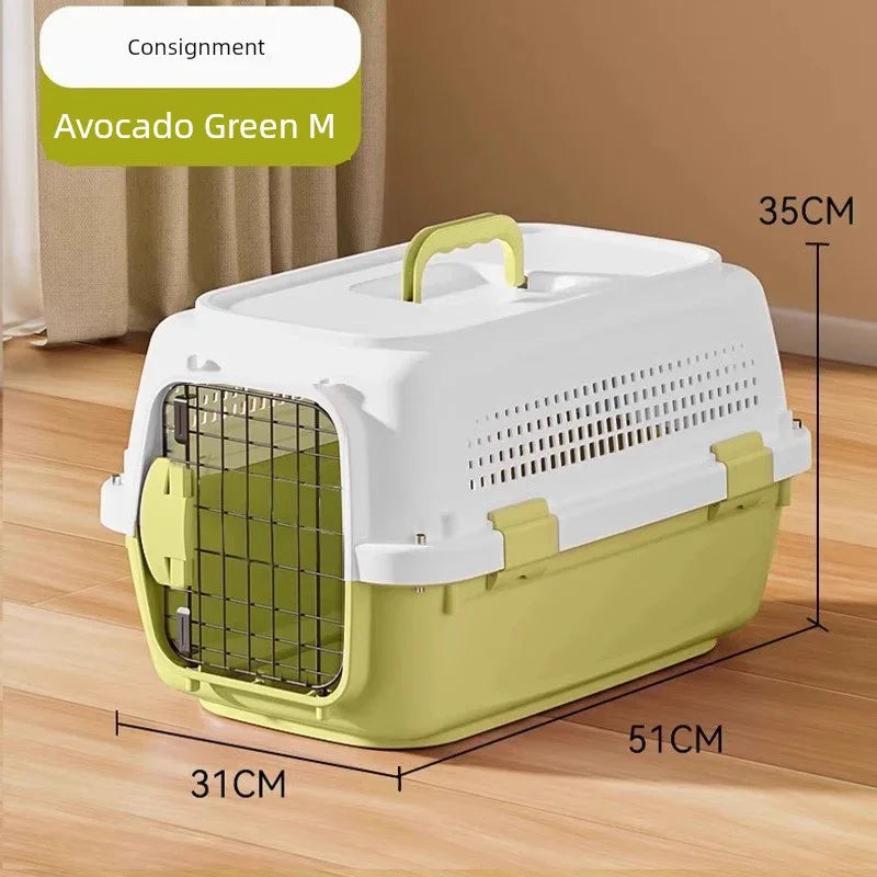 Portable Cat & Dog Flight Case Carrier - Dazzling Beauty Solution