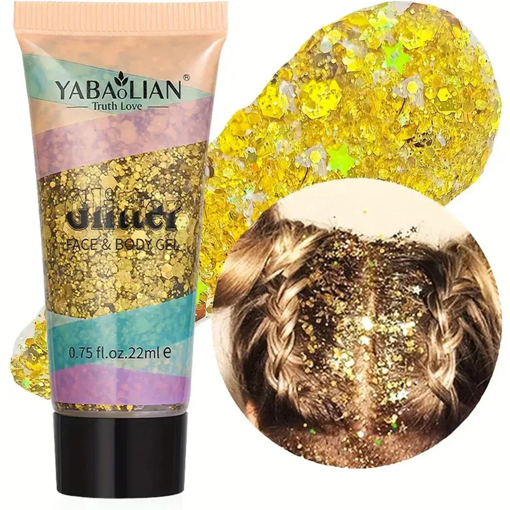 Mermaid Sequin Body Glitter Gel - Dazzling Beauty Solution