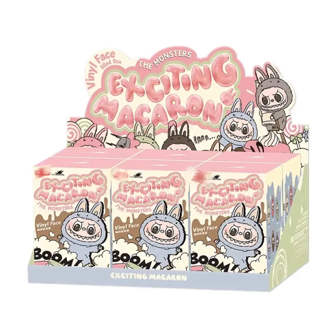 Labubu Heart Movement Macaron Vinyl Doll Blind Box | Dazzling Beauty Solution Collectible Figure - Dazzling Beauty Solution