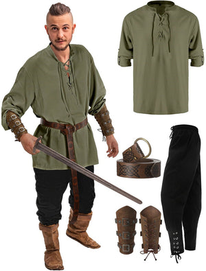Halloween Men's Renaissance Costume - Dazzling Beauty Solution