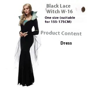 Halloween Costume – Polyester Party Outfit (One Size & XL) - Dazzling Beauty Solution