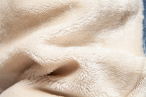 Men's Plush Denim Jacket In European Size - Dazzling Beauty Solution