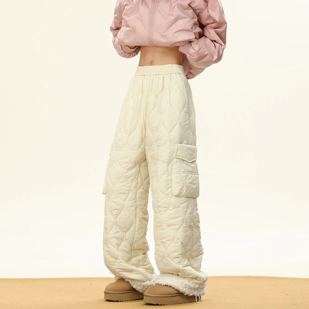 Men’s Winter Cotton Straight Pants - Dazzling Beauty Solution