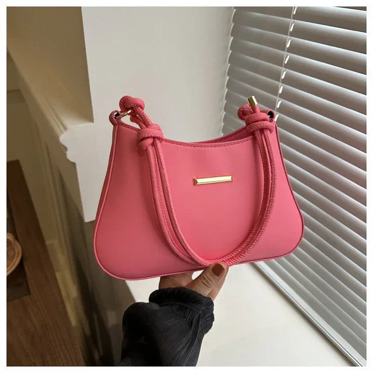 Women's High-end Hand-held Armpit Small Square Bag - Dazzling Beauty Solution