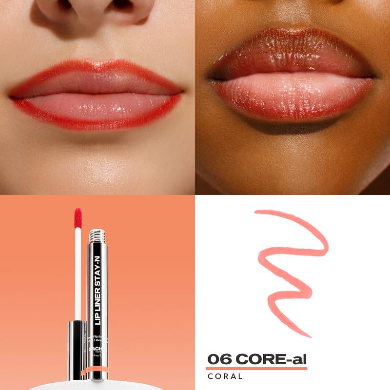 LIP LINER STAY-N - Peel-Off Lip Liner Stain - All Day & Night Lipliner