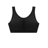 Large Size Seamless Vest Bra – Solid Color Lightweight Support - Dazzling Beauty Solution
