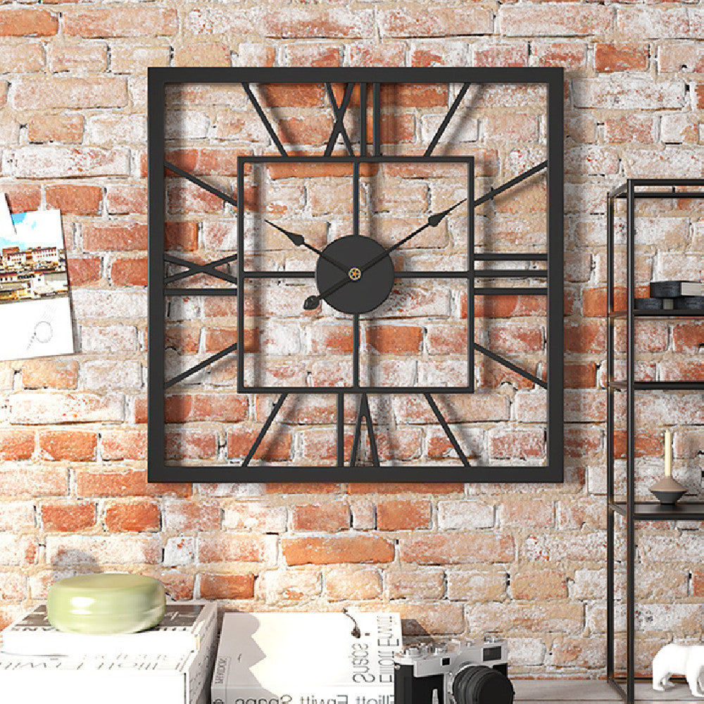 Fashion Simple Iron Art Wall Clock - Dazzling Beauty Solution