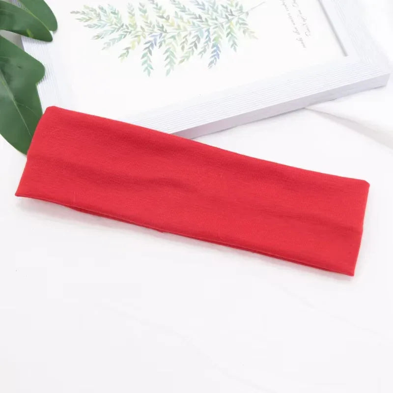 Elastic Cotton Stretch Headband for Women & Men - Dazzling Beauty Solution