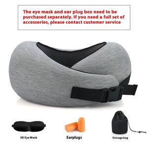 Snail U-Shaped Memory Foam Travel Pillow – 360° Neck Support - Dazzling Beauty Solution