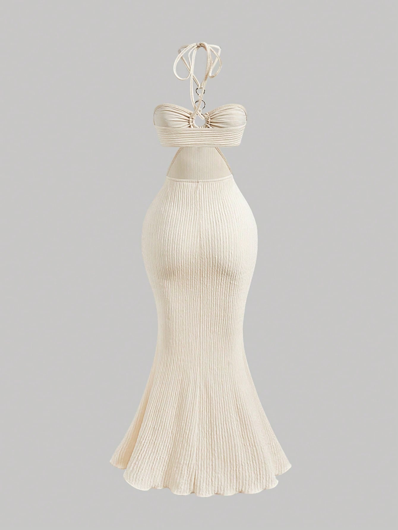 MOD Women'S Apricot-Color V-Neck Maxi Kaftan Dress, Beach Holiday,Boho,Beach Vacation,Country Concert Outfit, Festival