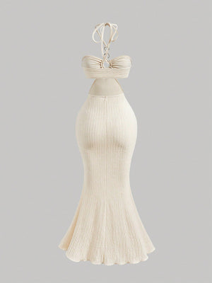 MOD Women'S Apricot-Color V-Neck Maxi Kaftan Dress, Beach Holiday,Boho,Beach Vacation,Country Concert Outfit, Festival