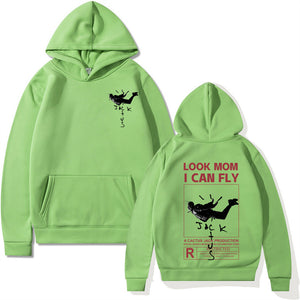 Men’s High Street Loose Print Sweatshirt - Dazzling Beauty Solution