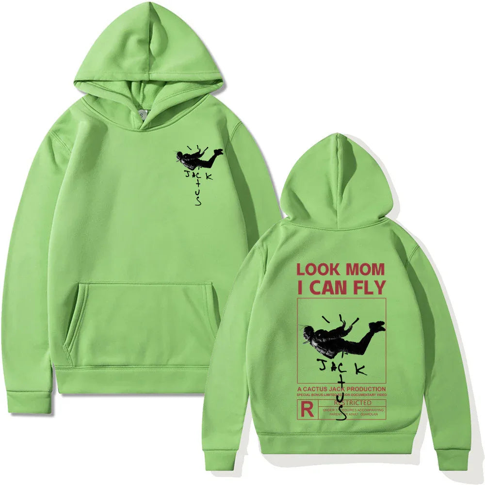 Men’s High Street Loose Print Sweatshirt - Dazzling Beauty Solution
